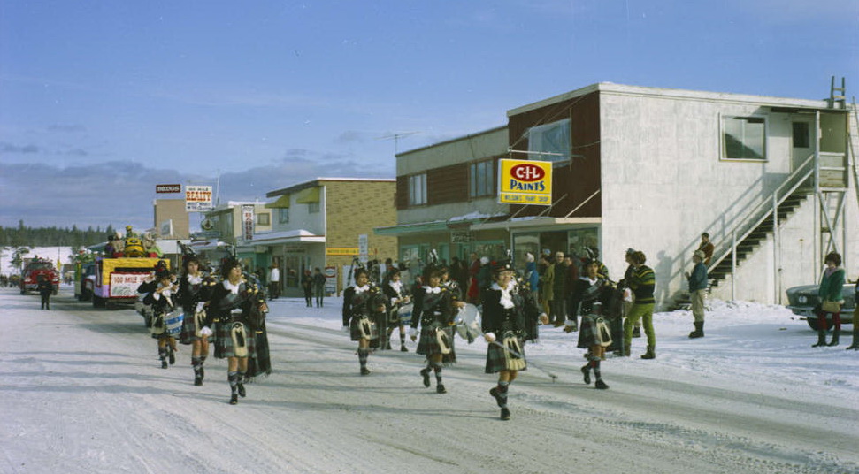 Historical photos photographs of 100 Mile House British Columbia