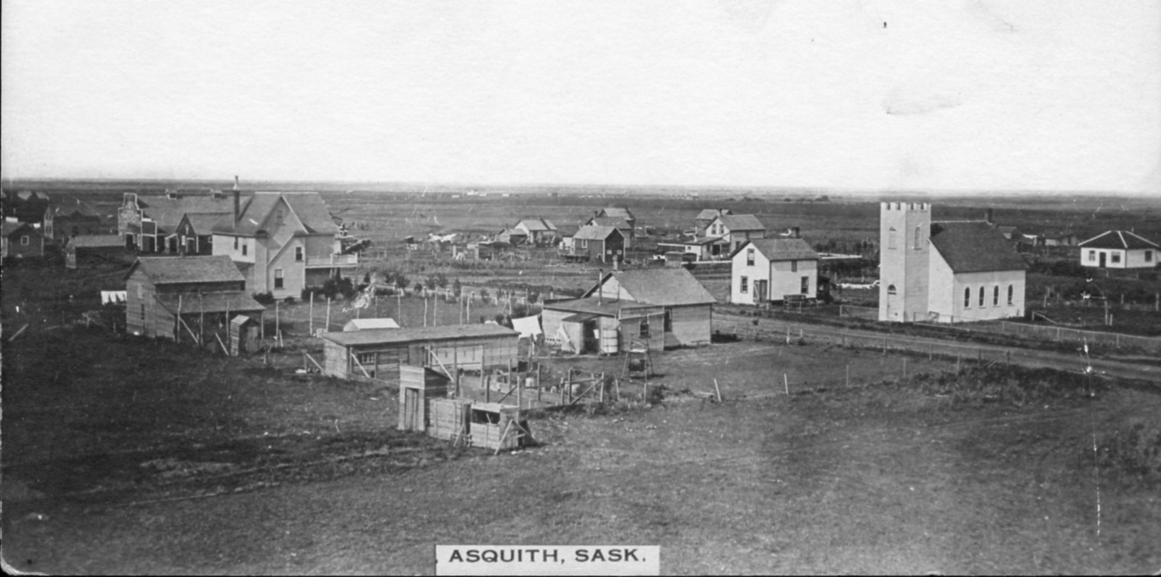 Historical photos photographs of Asquith Saskatchewan