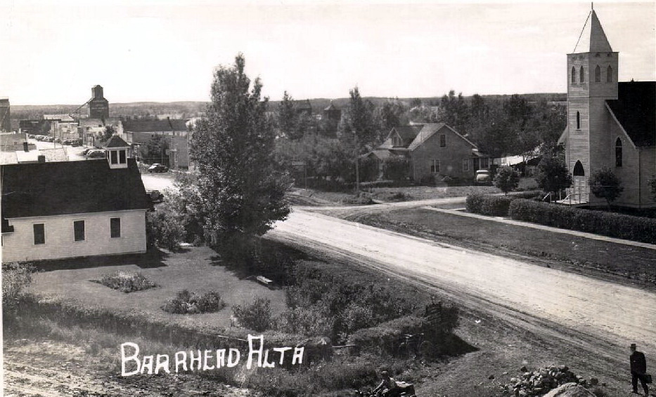 Historical photos photographs of Barrhead Alberta