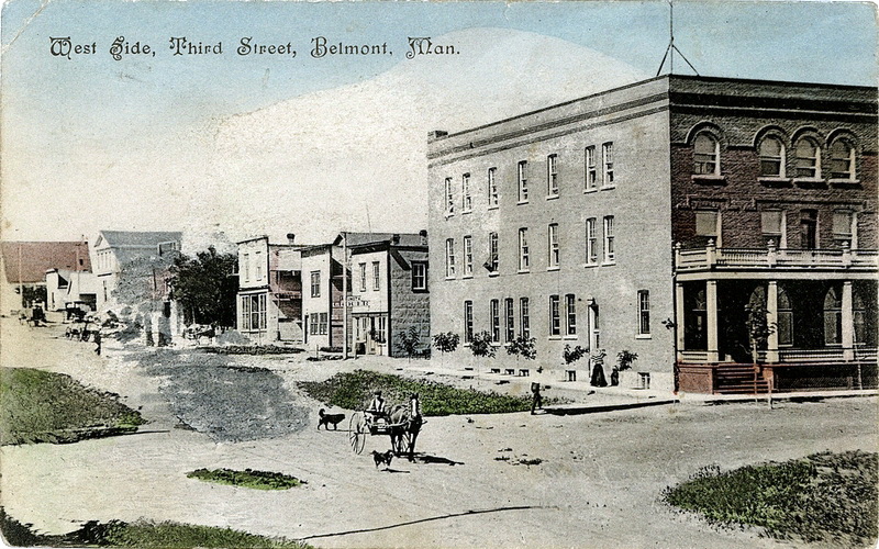 Historical photos photographs of Belmont Manitoba