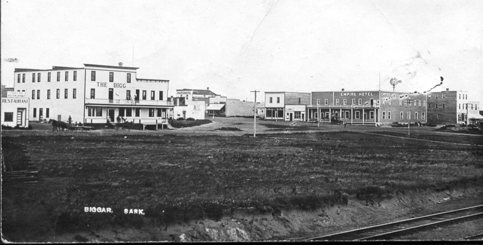 Historical photos photographs of Biggar Saskatchewan