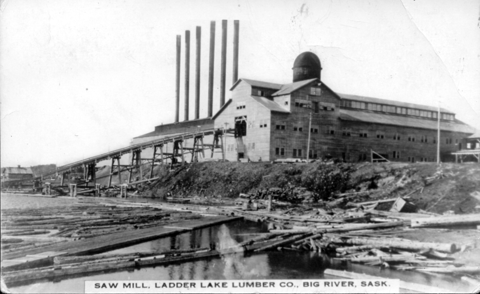 Historical photos photographs of Big River Saskatchewan