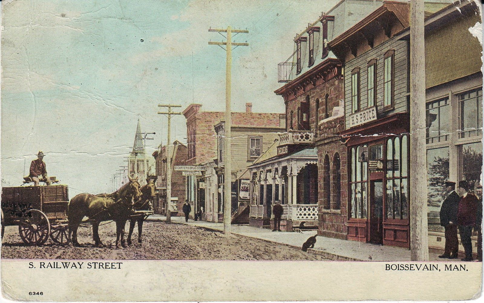 Historical photos photographs of Boissevain Manitoba