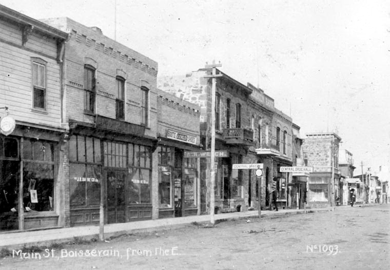Historical photos photographs of Boissevain Manitoba