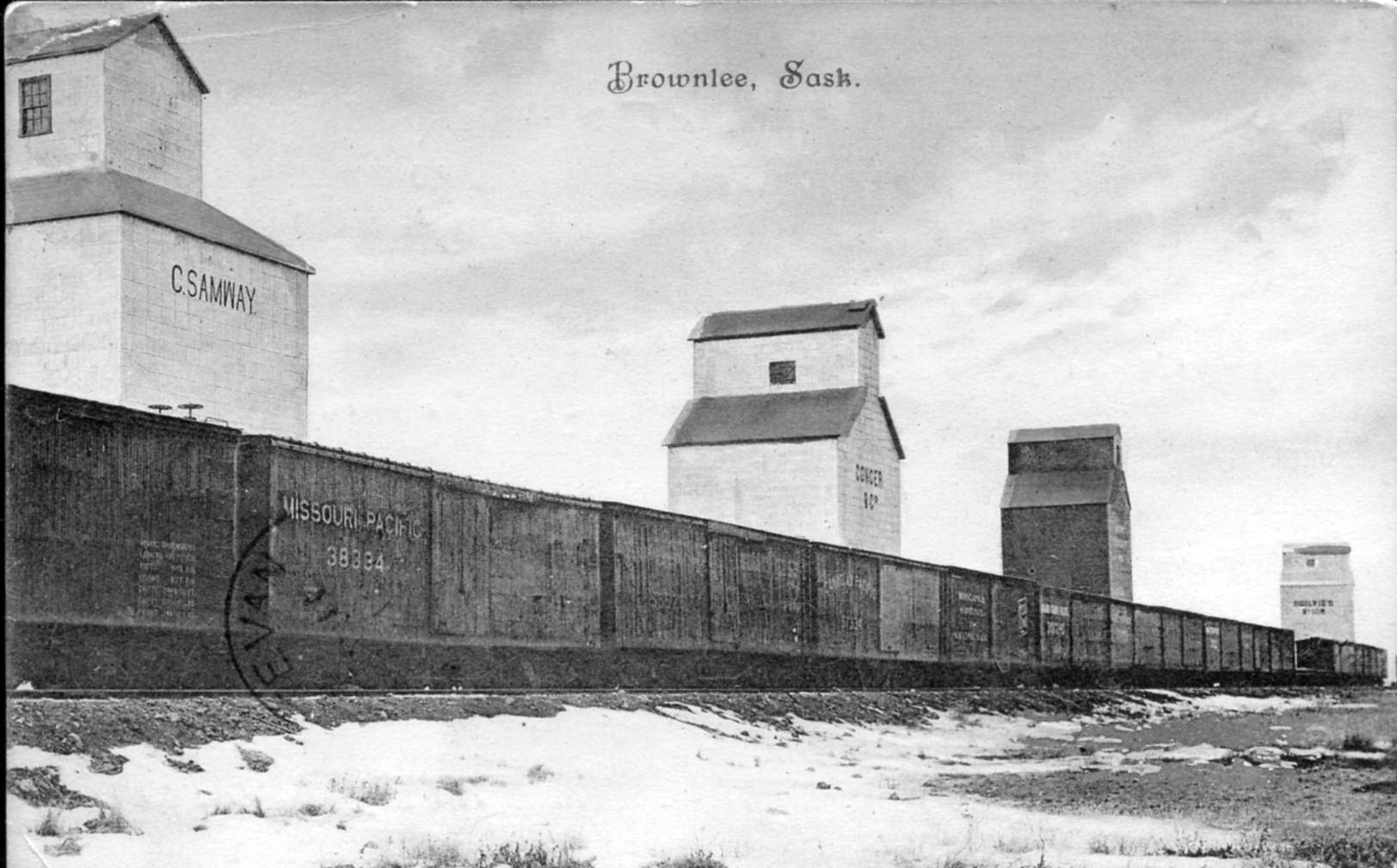 Historical photos photographs of Brownlee Saskatchewan
