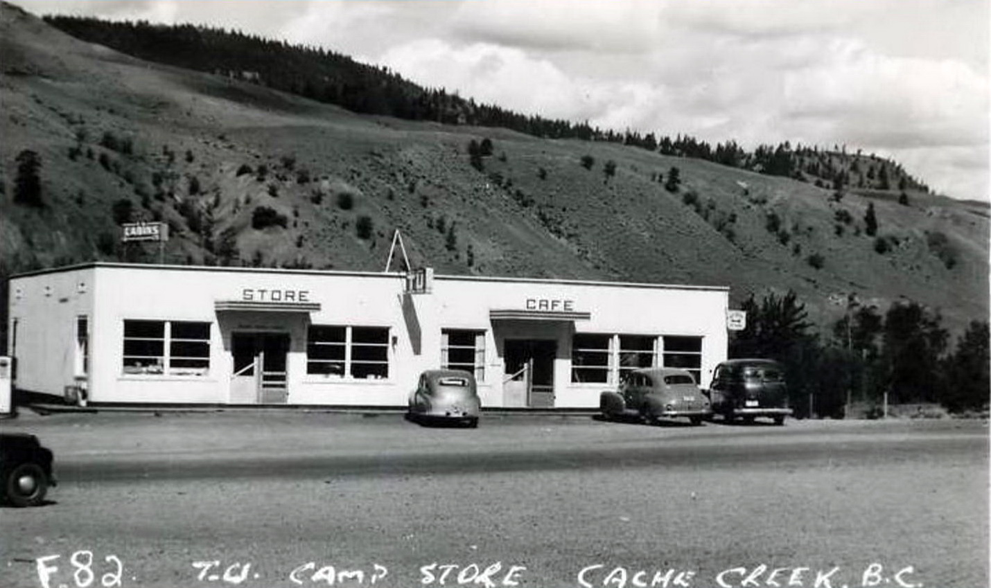 Historical photos photographs of Cache Creek British Columbia