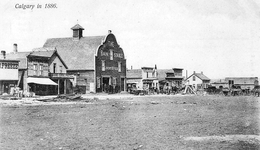 Historical photos photographs of Calgary Alberta