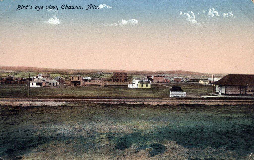 Historical photos photographs of Chauvin Alberta
