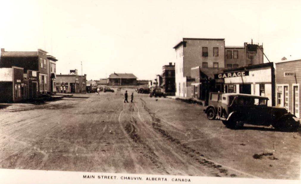 Historical photos photographs of Chauvin Alberta