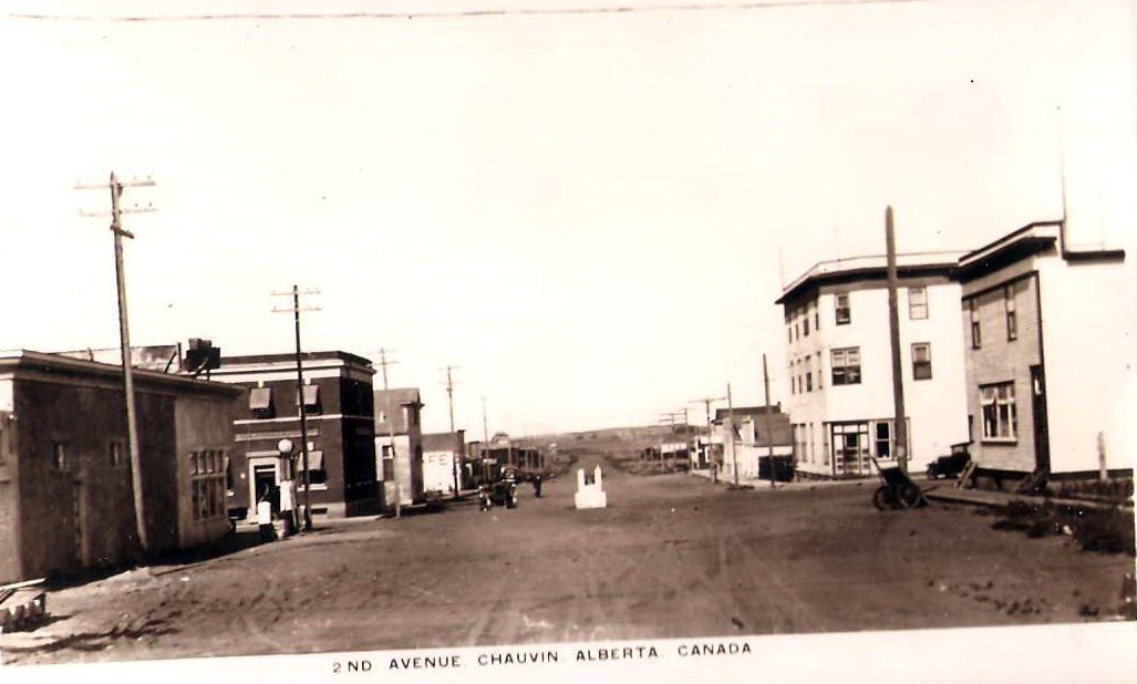 Historical photos photographs of Chauvin Alberta