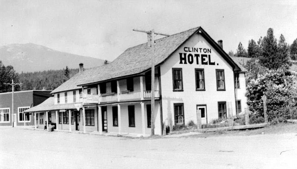 Historical photos photographs of Clinton British Columbia