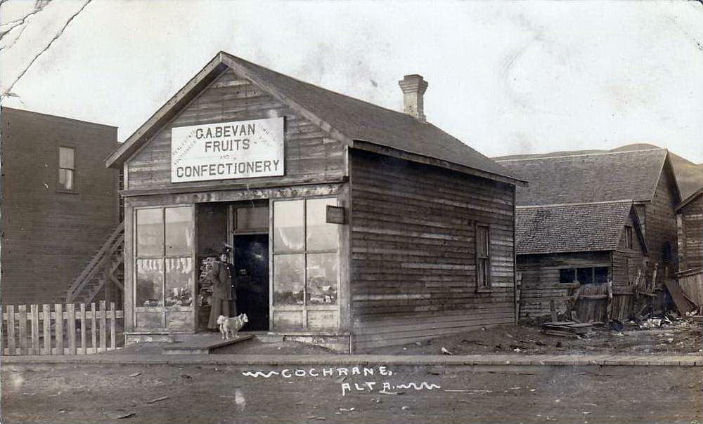 Historical photos photographs of Cochrane Alberta