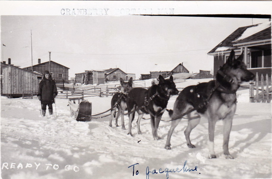 Historical photos photographs of Cranberry Portage Manitoba