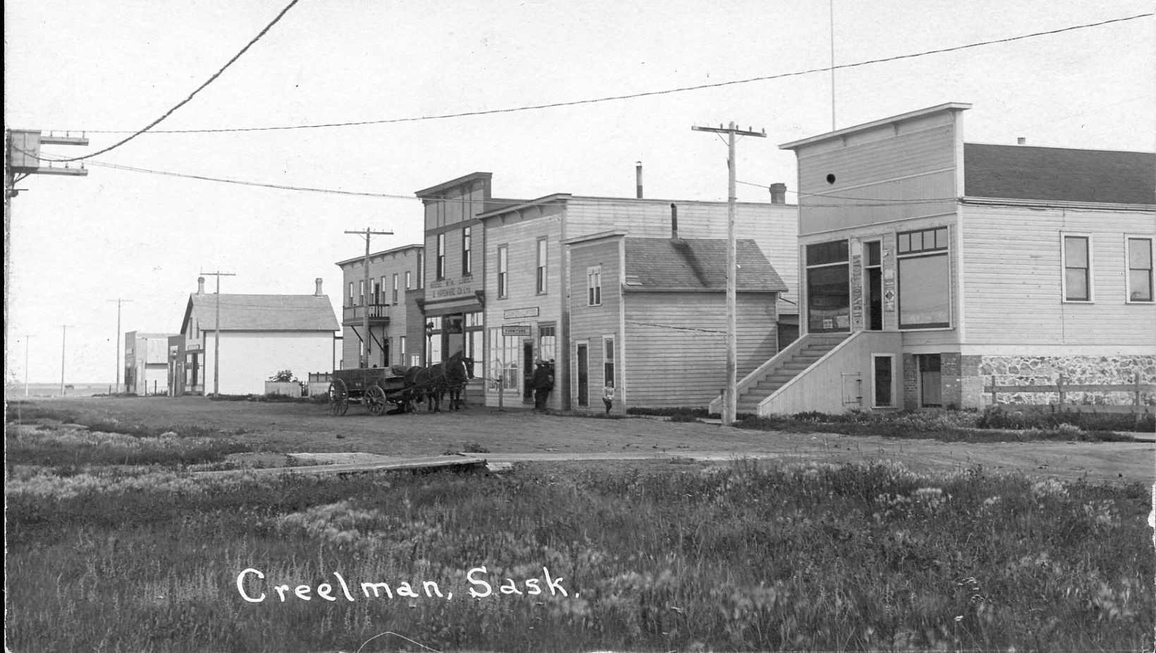 Historical photos photographs of Creelman Saskatchewan