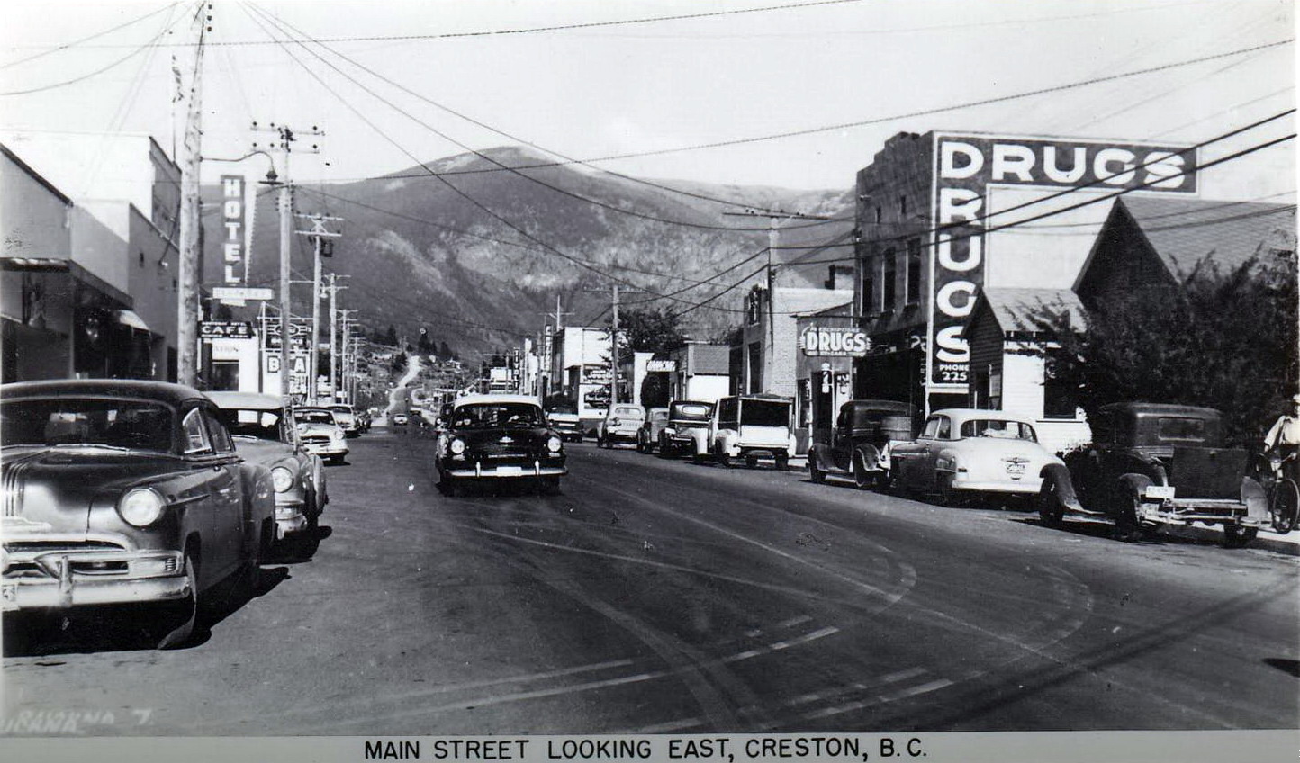 Historical photos photographs of Creston British Columbia