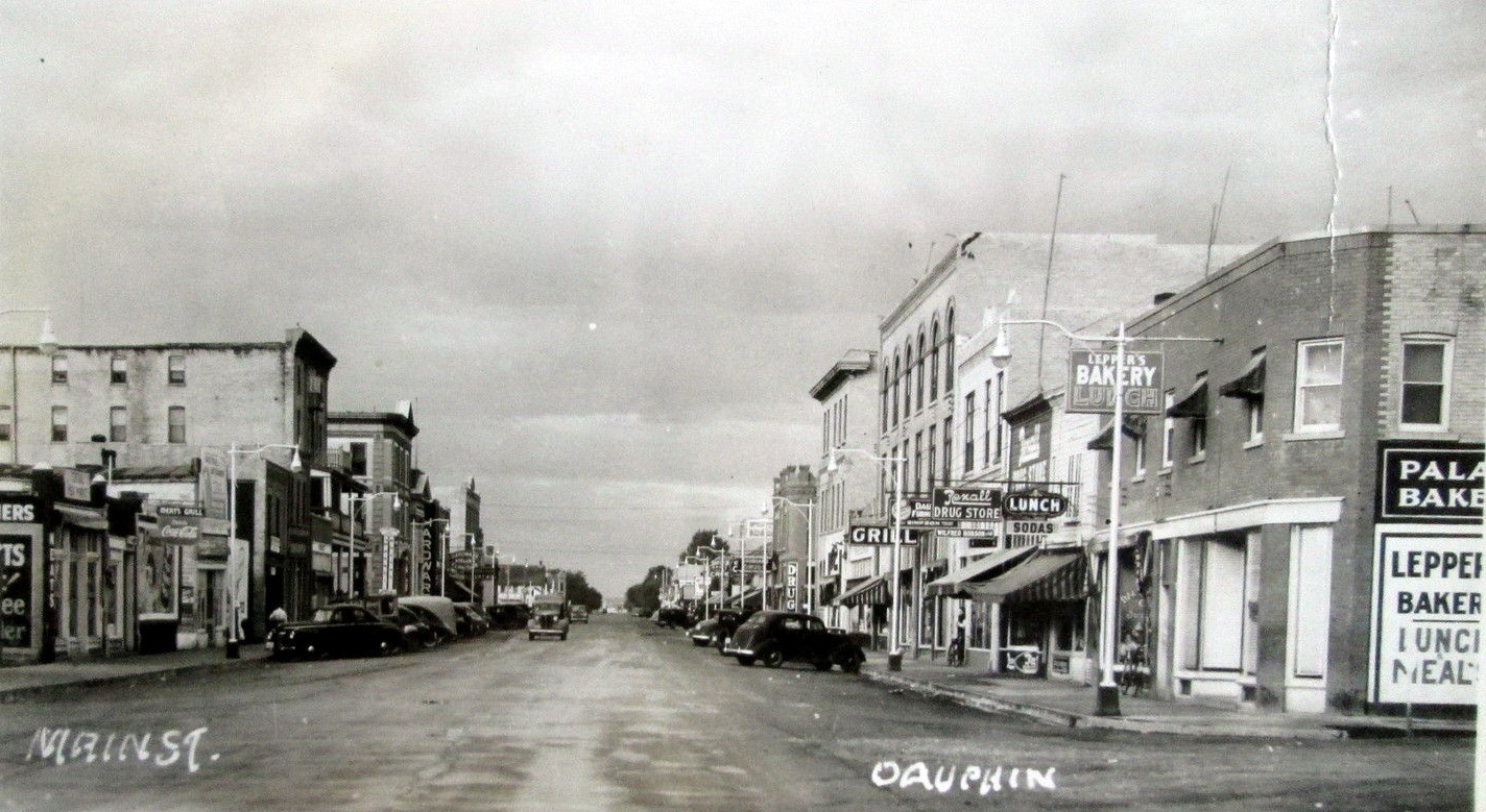 Historical photos photographs of Dauphin Manitoba