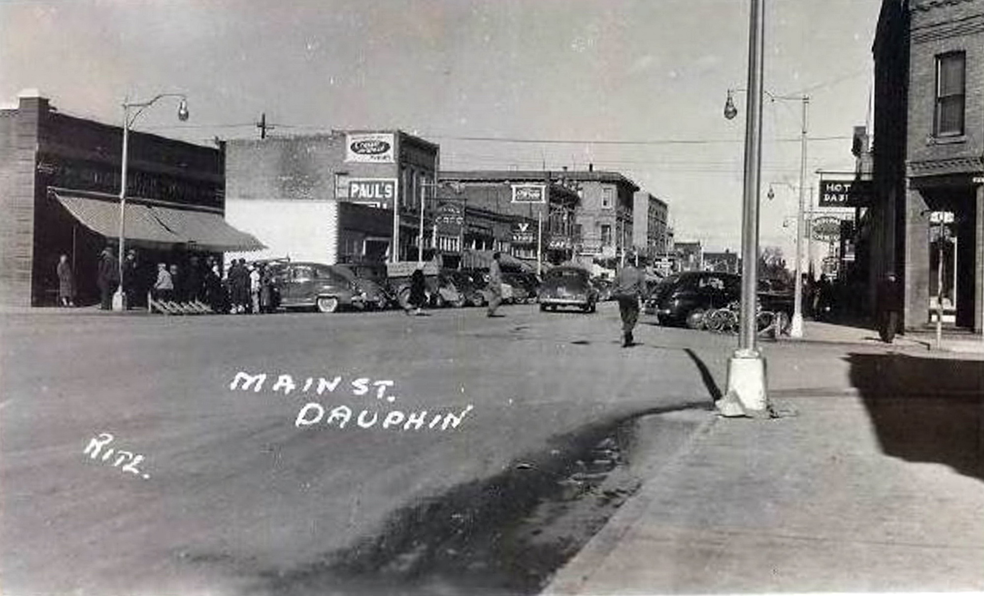 Historical photos photographs of Dauphin Manitoba