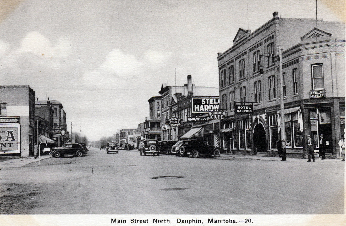 Historical photos photographs of Dauphin Manitoba