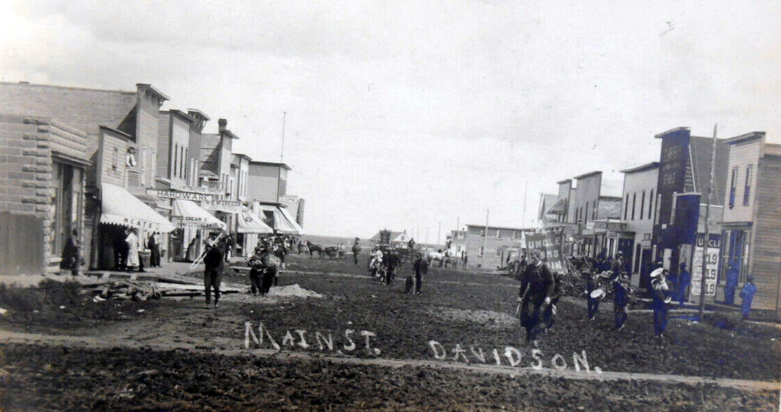 Historical photos photographs of Davidson Saskatchewan