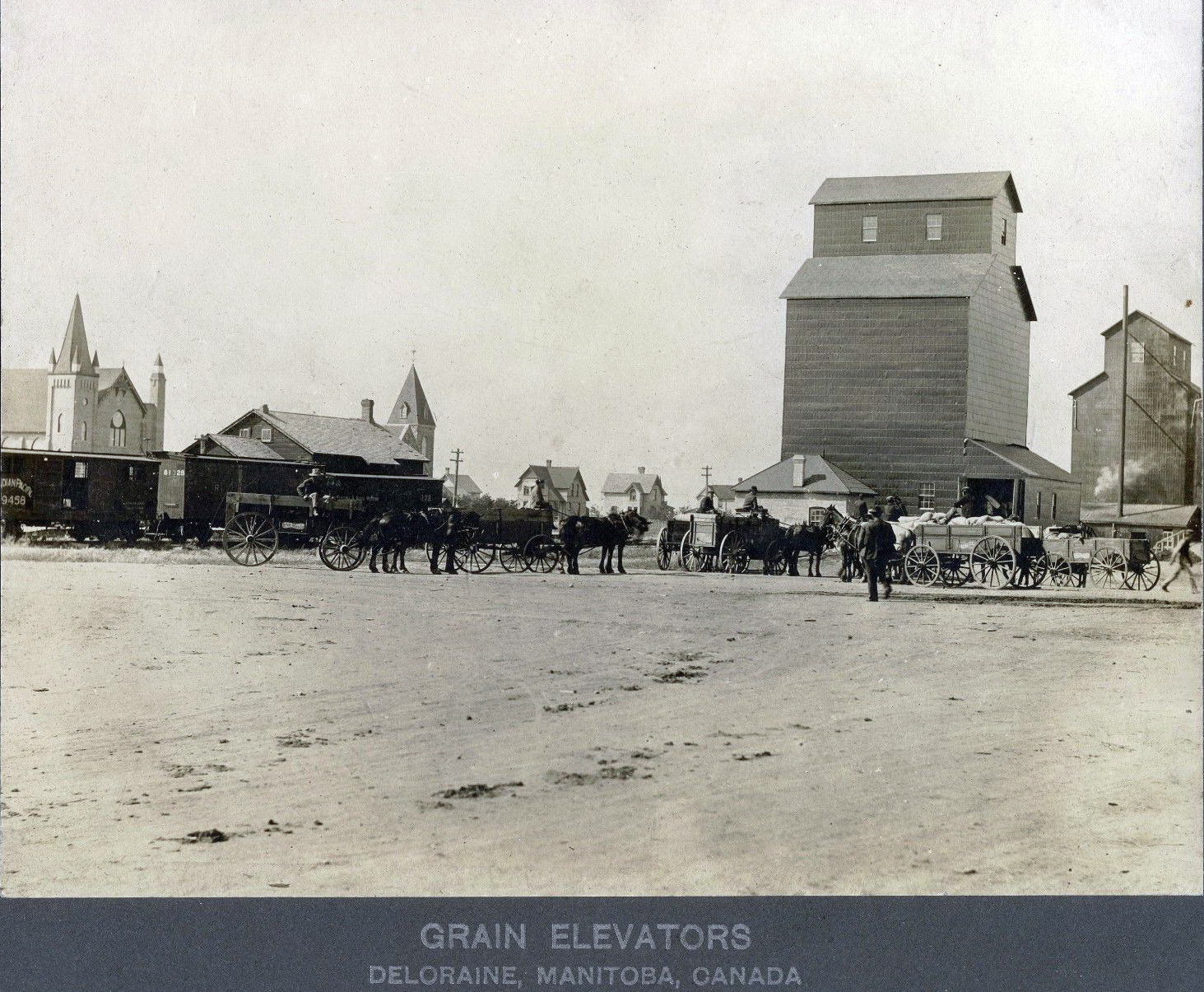 Historical photos photographs of Deloraine Manitoba