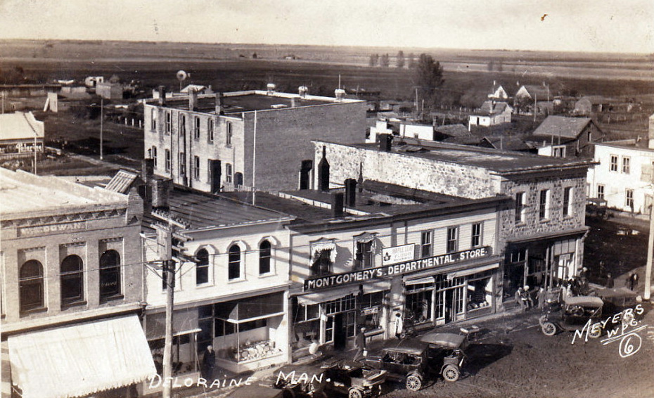 Historical photos photographs of Deloraine Manitoba