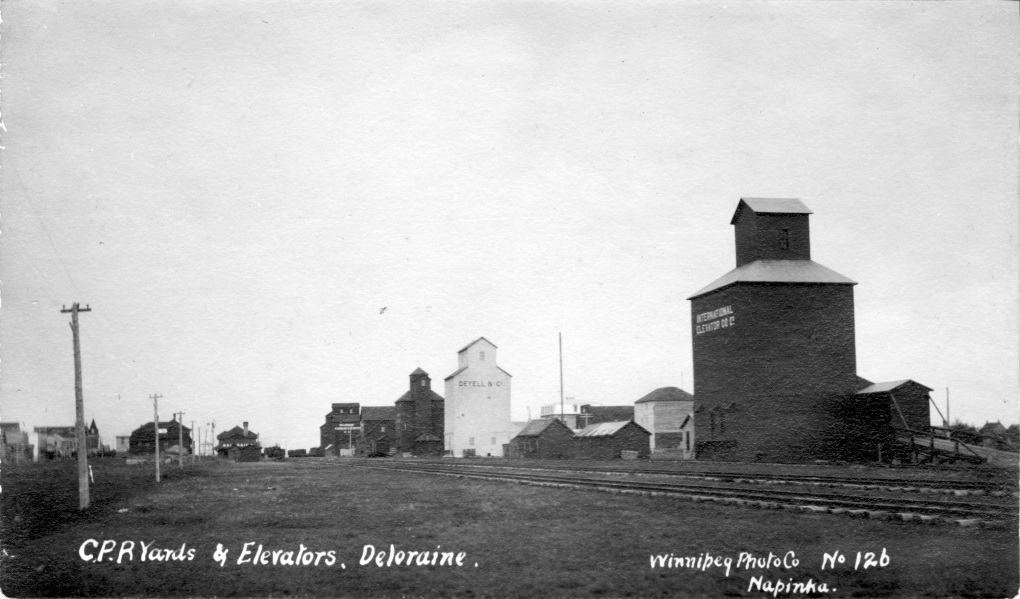 Historical photos photographs of Deloraine Manitoba