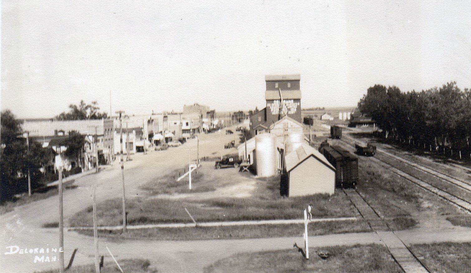 Historical photos photographs of Deloraine Manitoba