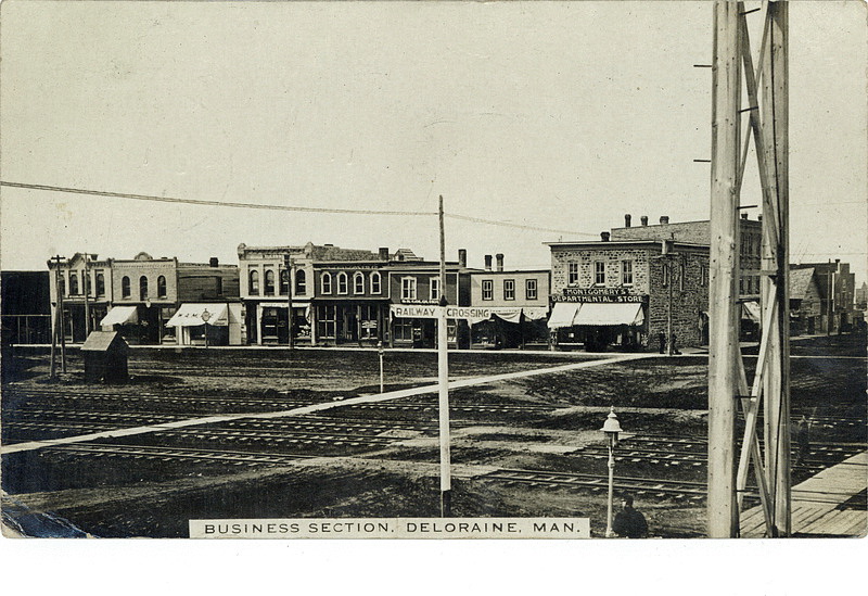 Historical photos photographs of Deloraine Manitoba