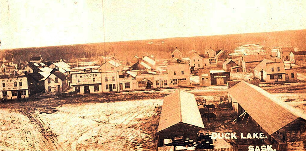 Historical photos photographs of Duck Lake Saskatchewan