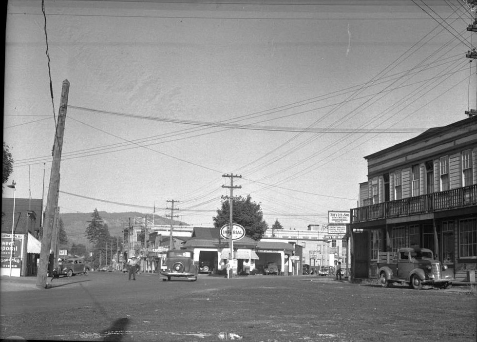 Historical photos photographs of Duncan British Columbia