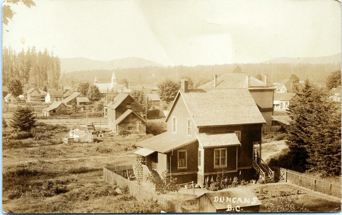 Historical photos photographs of Duncan British Columbia