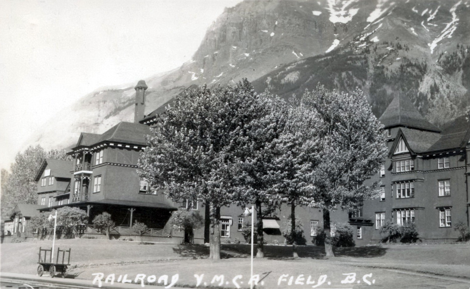 Historical photos photographs of Field British Columbia