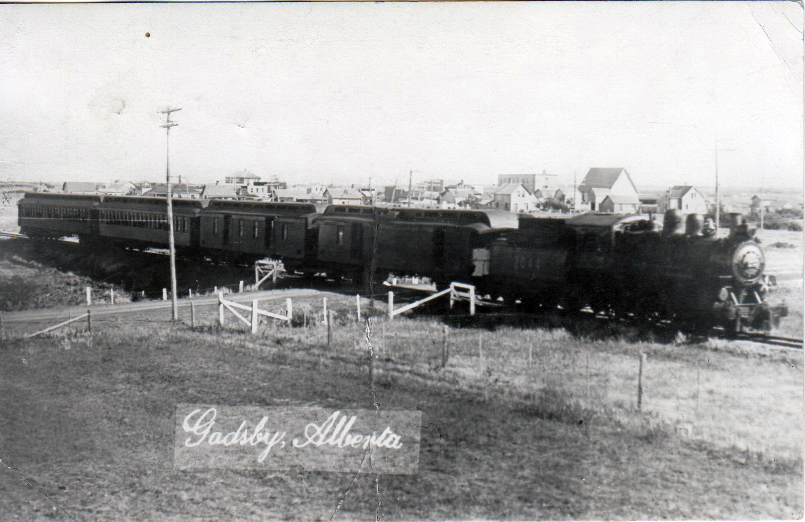 Historical photos photographs of Gadsby Alberta