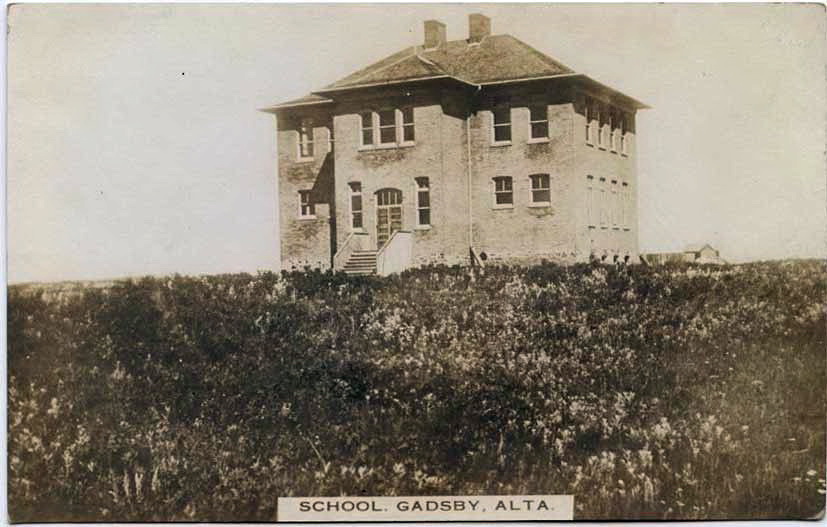 Historical photos photographs of Gadsby Alberta