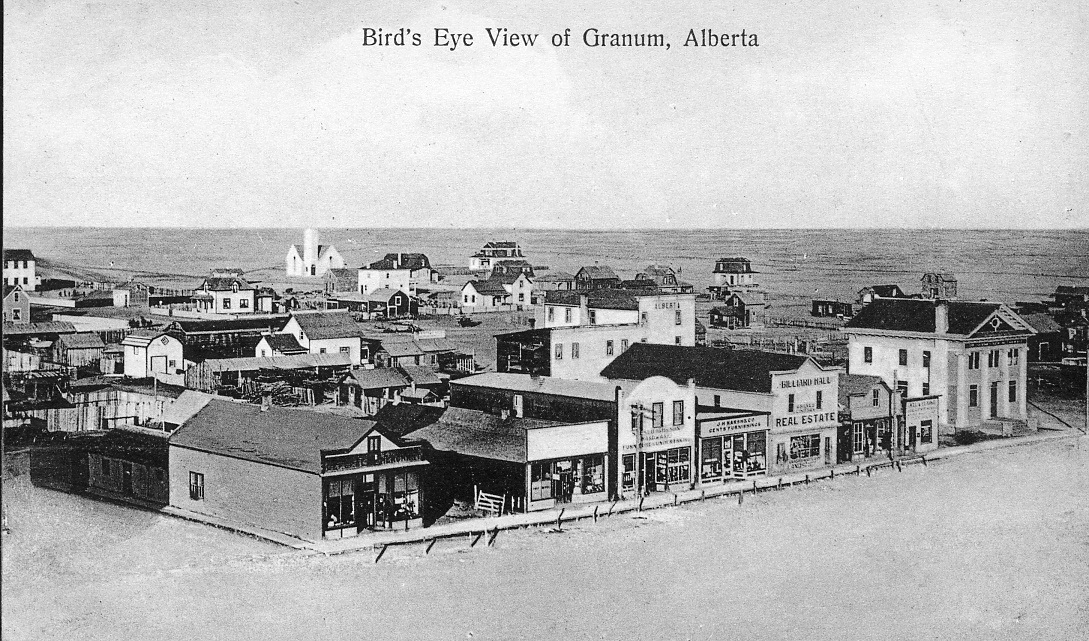 Historical photos photographs of Granum Alberta