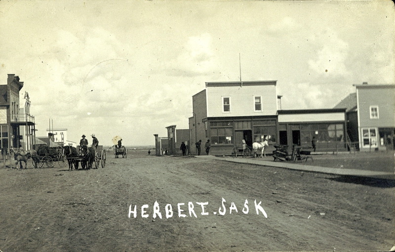 Historical photos photographs of Herbert Saskatchewan