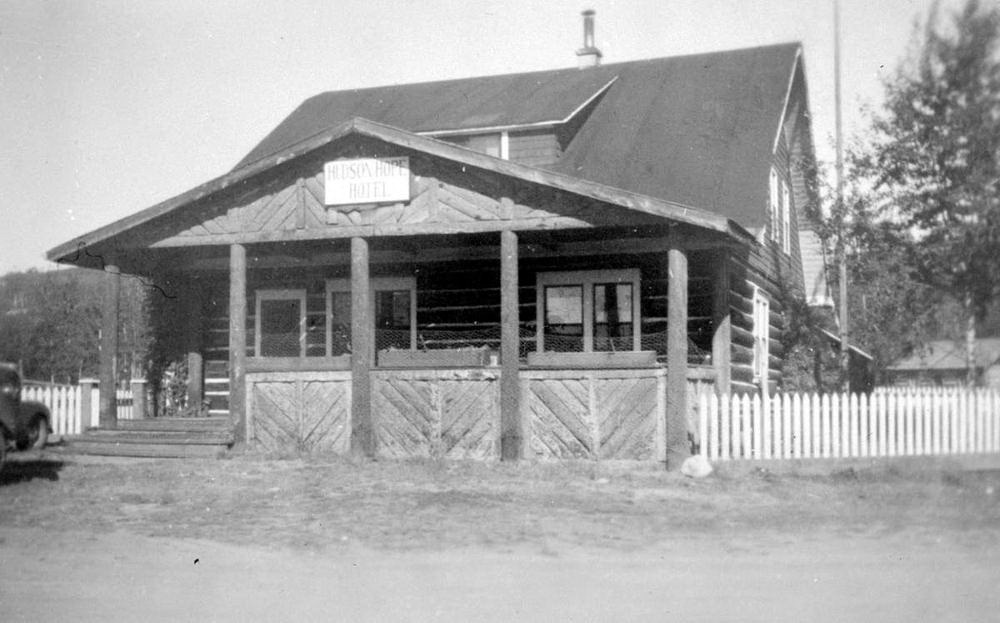 Historical photos photographs of Hudson Hope British Columbia