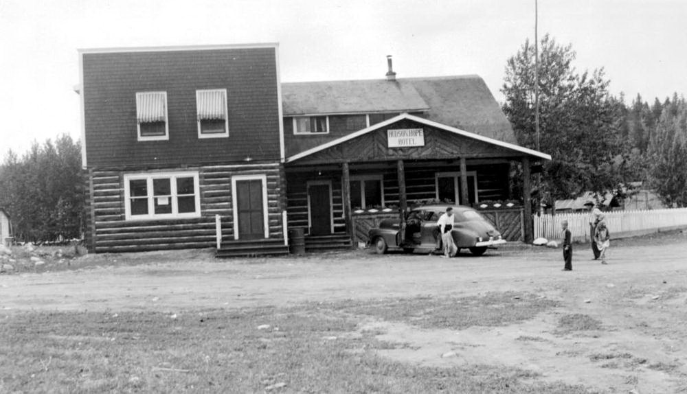 Historical photos photographs of Hudson Hope British Columbia