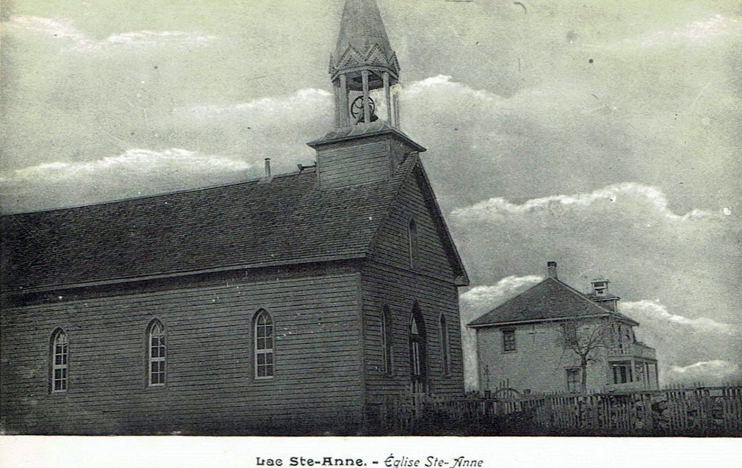 Historical photos photographs of Lac St. Anne Alberta