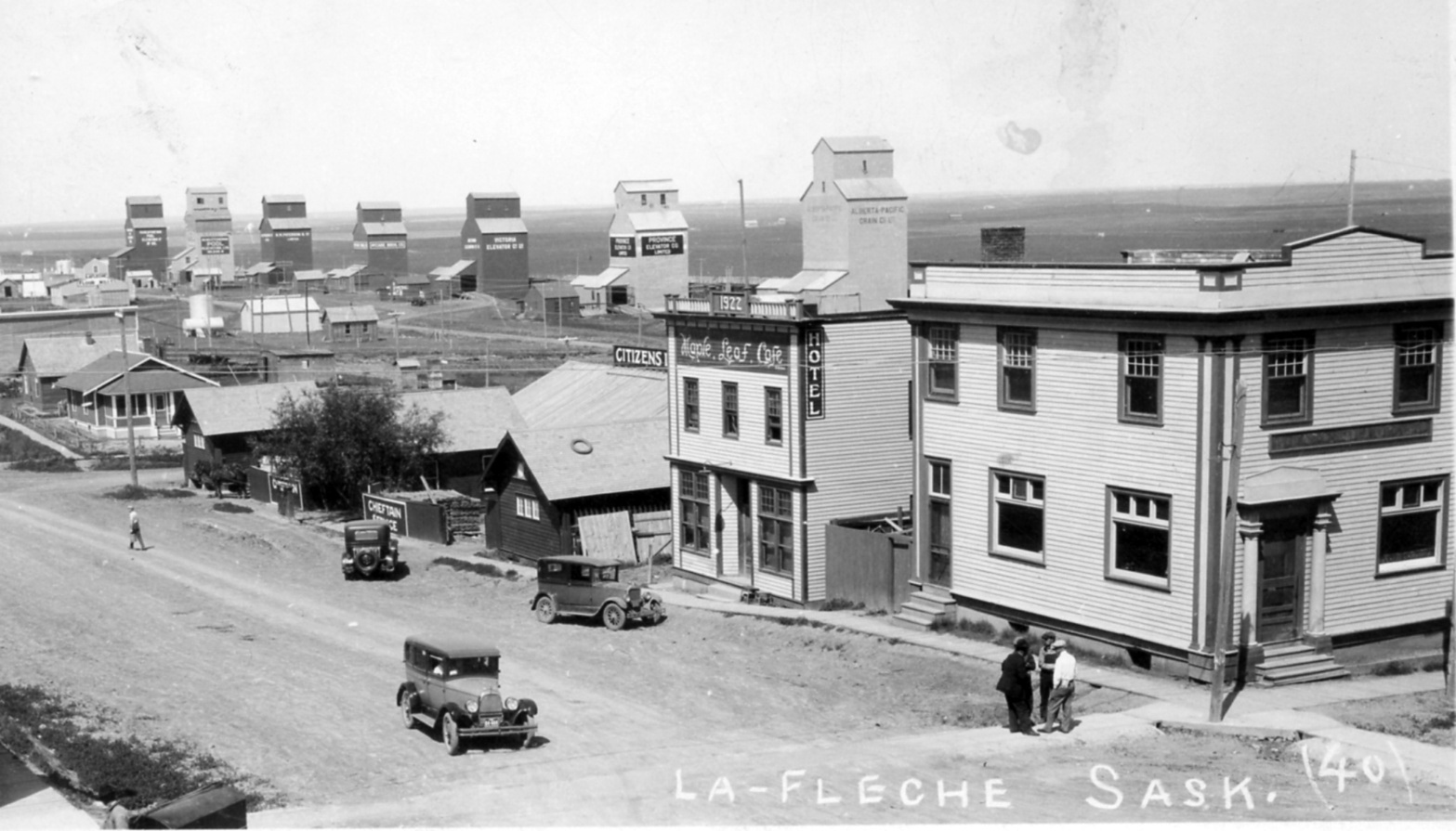 Historical photos photographs of La Fleche Saskatchewan