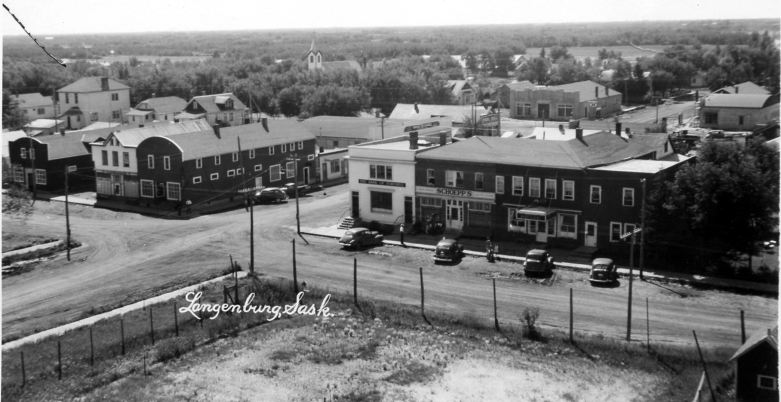 Historical photos photographs of Langenburg Saskatchewan