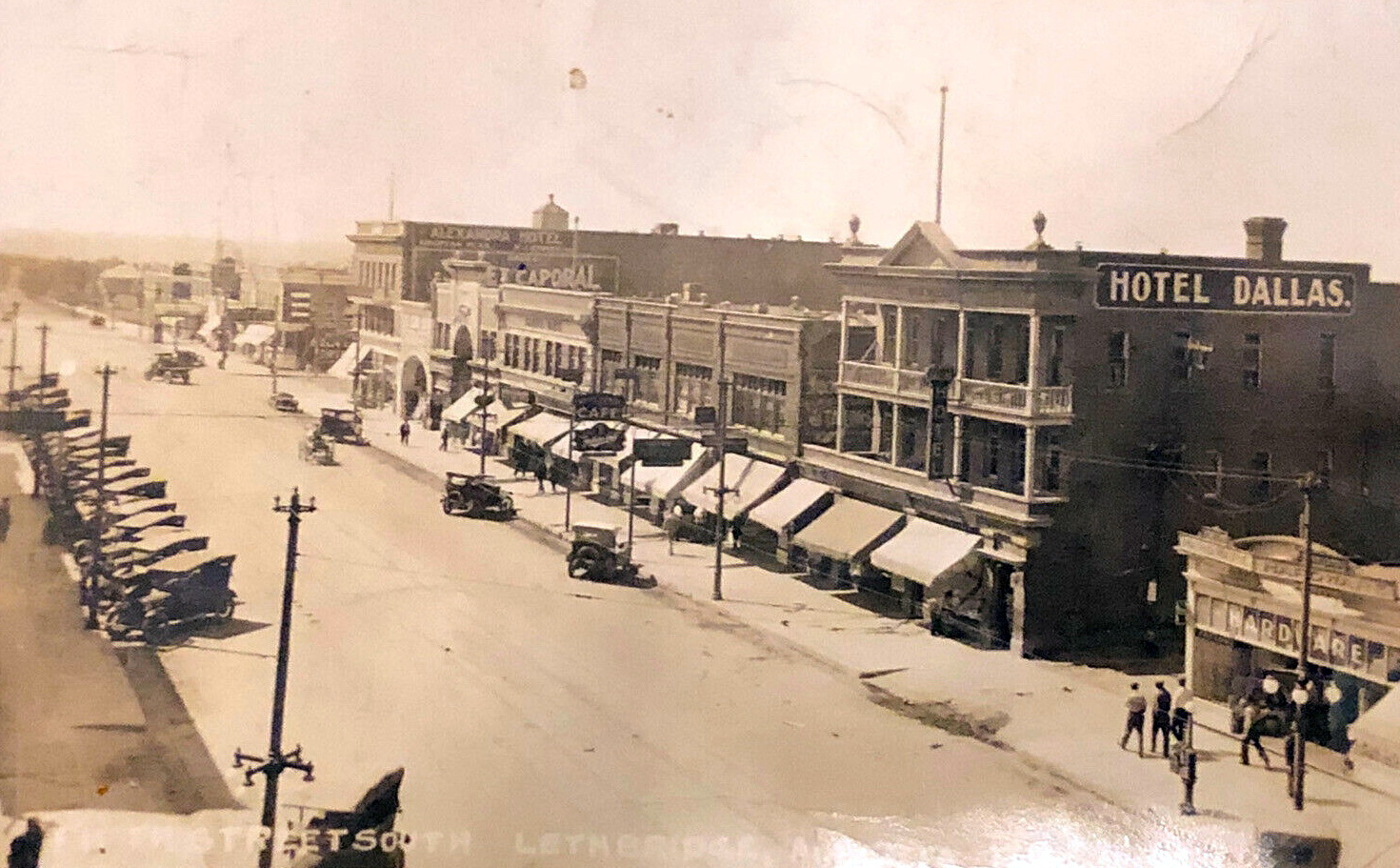 Historical photos photographs of Lethbridge Alberta