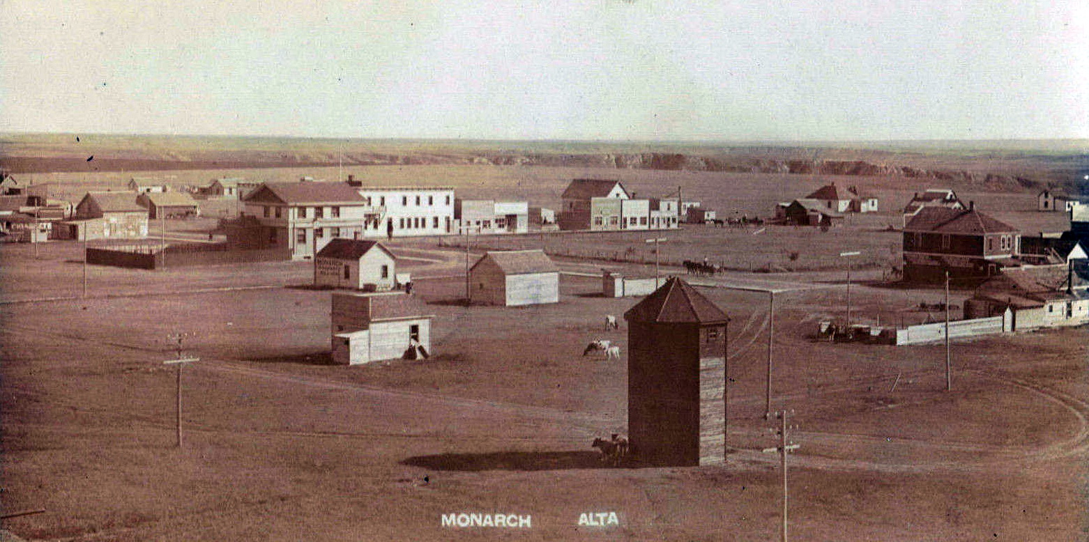 Historical photos photographs of Monarch Alberta