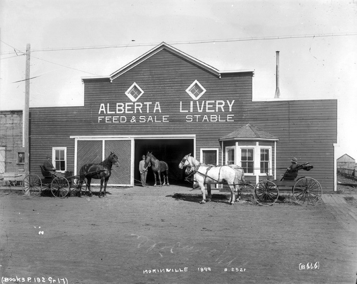 Historical photos photographs of Morinville Alberta
