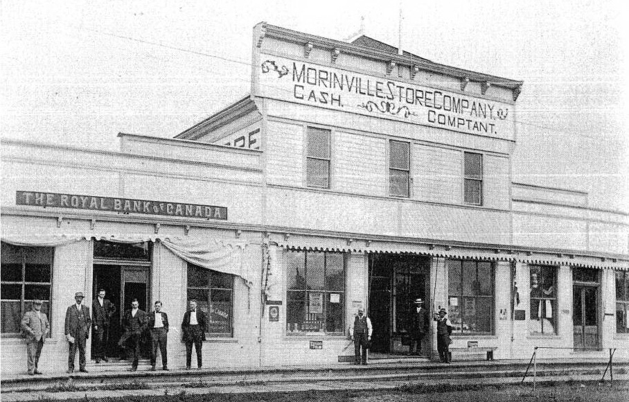Historical photos photographs of Morinville Alberta