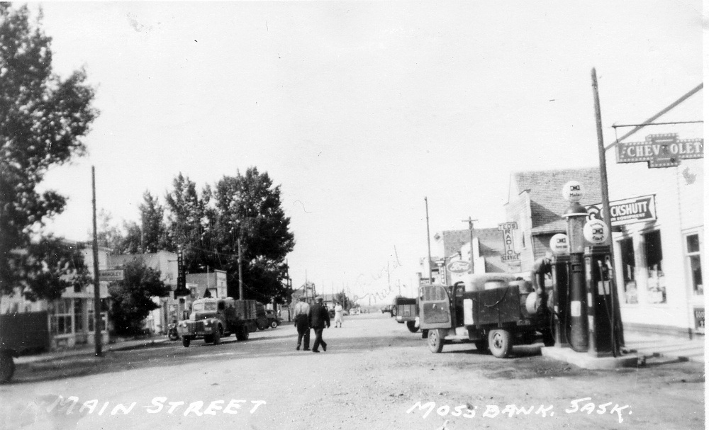 Historical photos photographs of Mossbank Saskatchewan