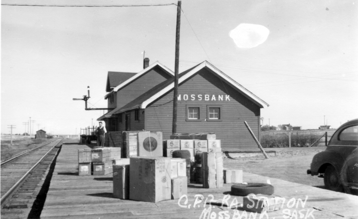 Historical photos photographs of Mossbank Saskatchewan