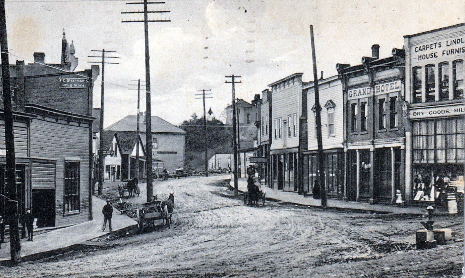 Historical photos photographs of Nanaimo British Columbia