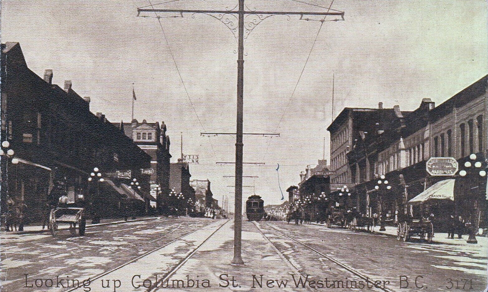 Historical photos photographs of New Westminster British Columbia