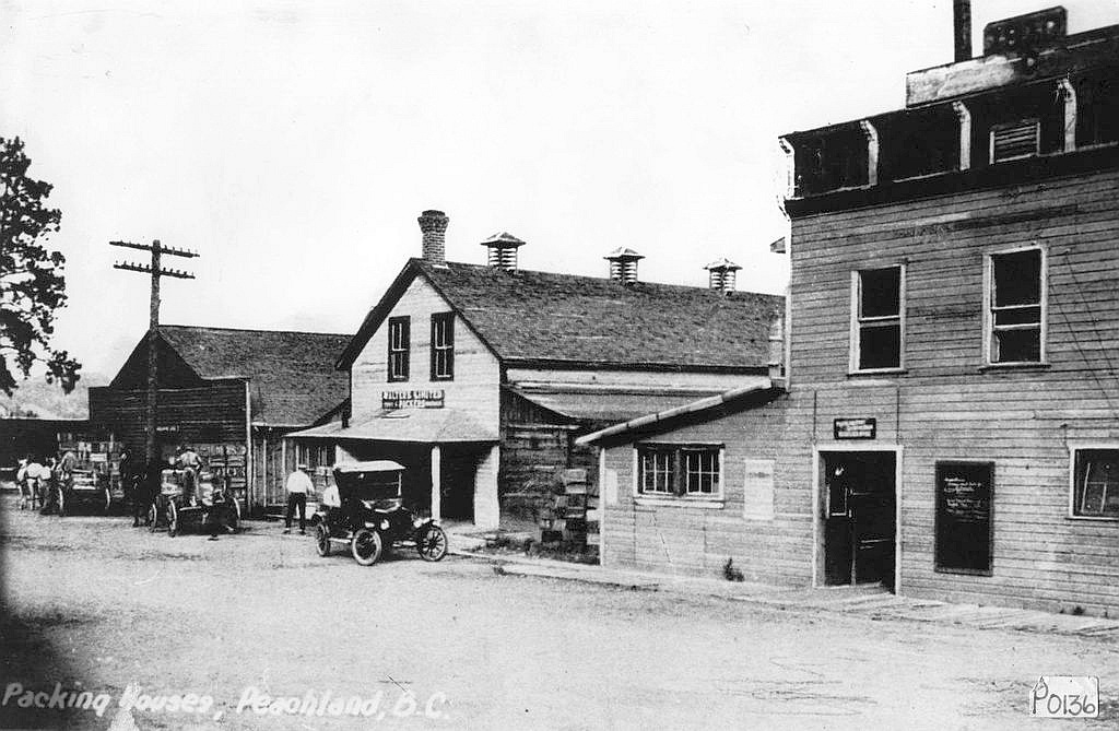 Historical photos photographs of Peachland British Columbia